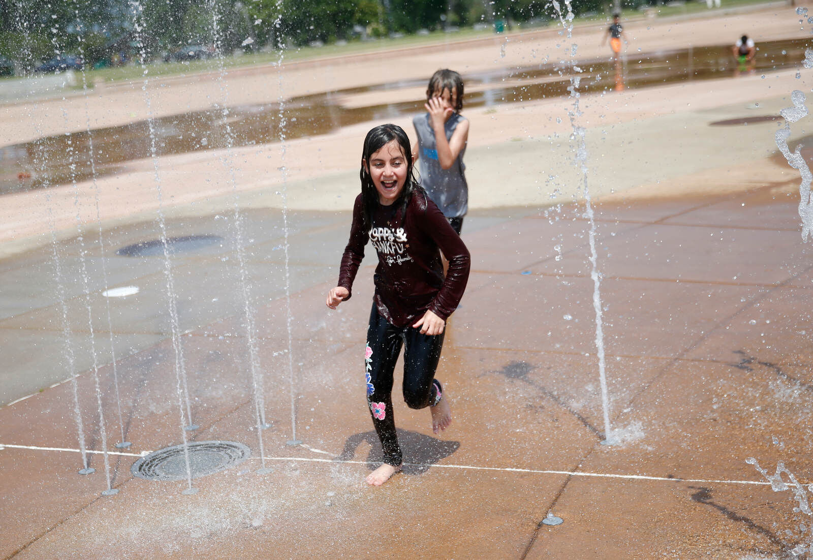 MLK Splash Pad on the hottest day of the year (copy) (copy)